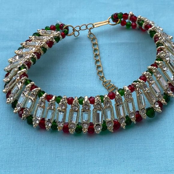 Women Anklet Multi Color Beads Fashion Jewelry Bracelet Or Anklet - Picture 5 of 11